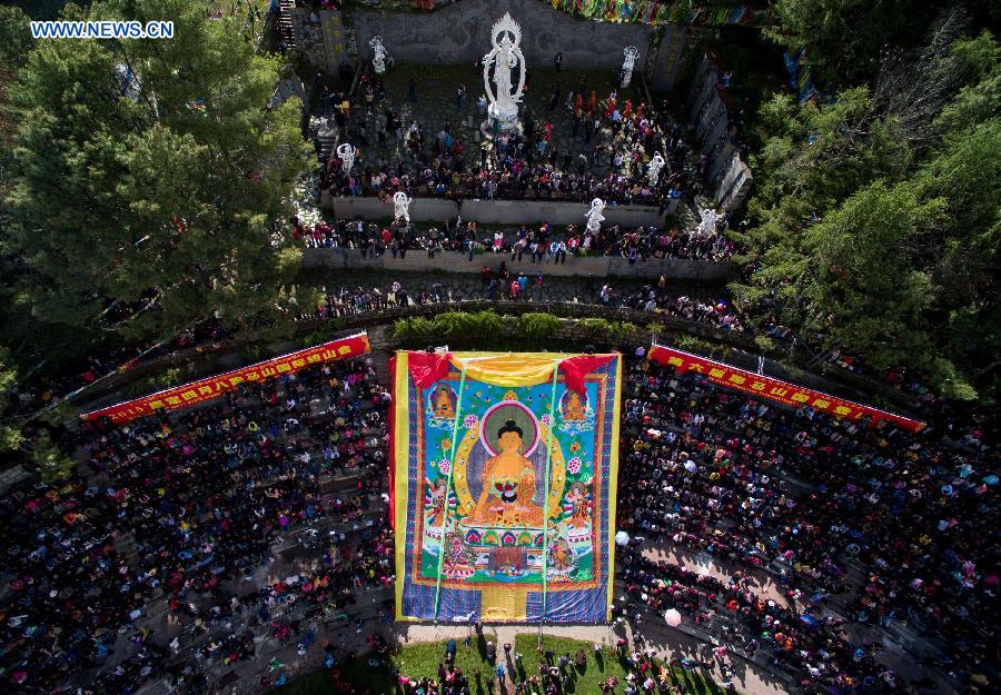 Pilgrimage fair festival held in China's Sichuan