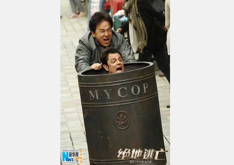 Film 'Skiptrace' releases still photos