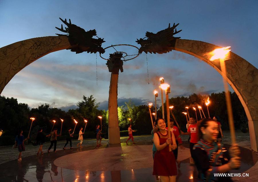 Hani ethnic people celebrate Summer Solstice in Yunnan