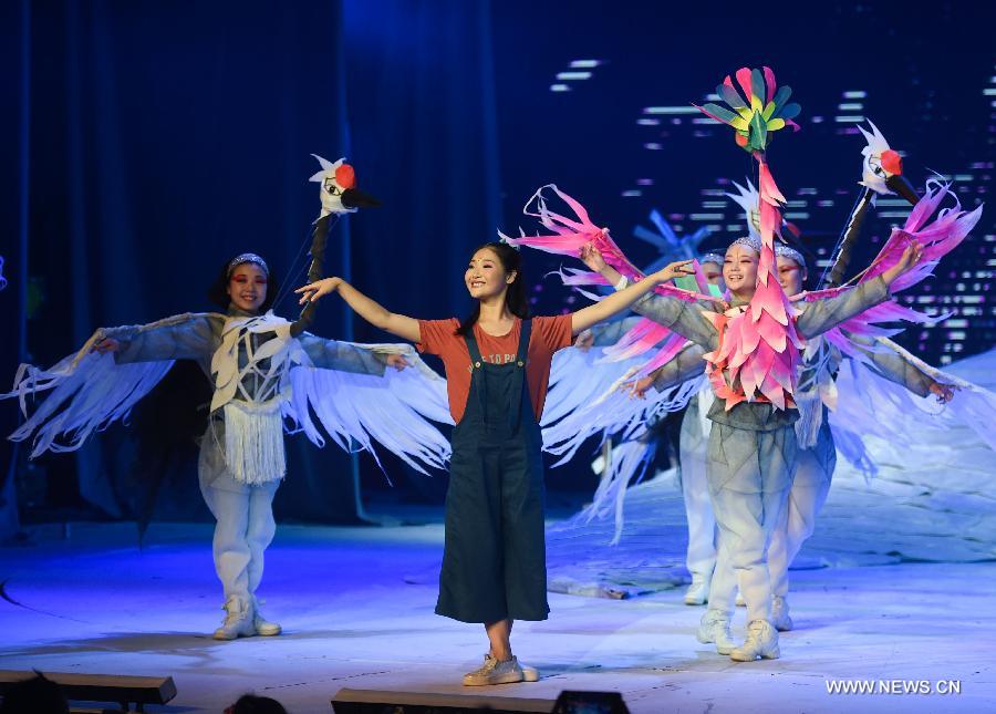 'The Story of Red-Crowned Crane' stages in Beijing