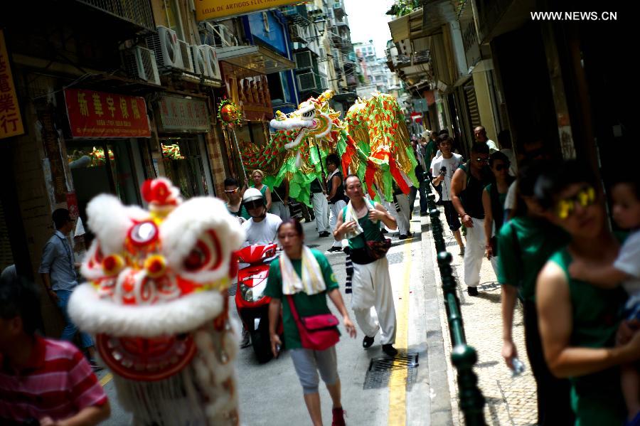 Na Tcha Temple celebrated 336th anniversary in Macao
