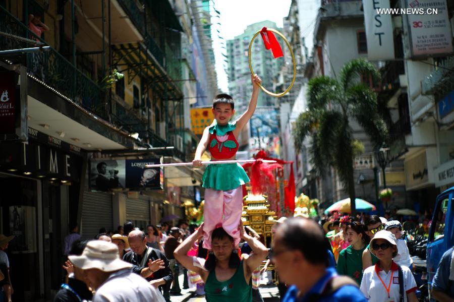Na Tcha Temple celebrated 336th anniversary in Macao