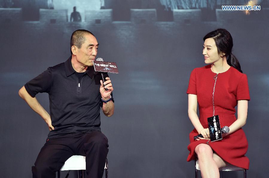 Movie 'The Great Wall' promoted in Beijing