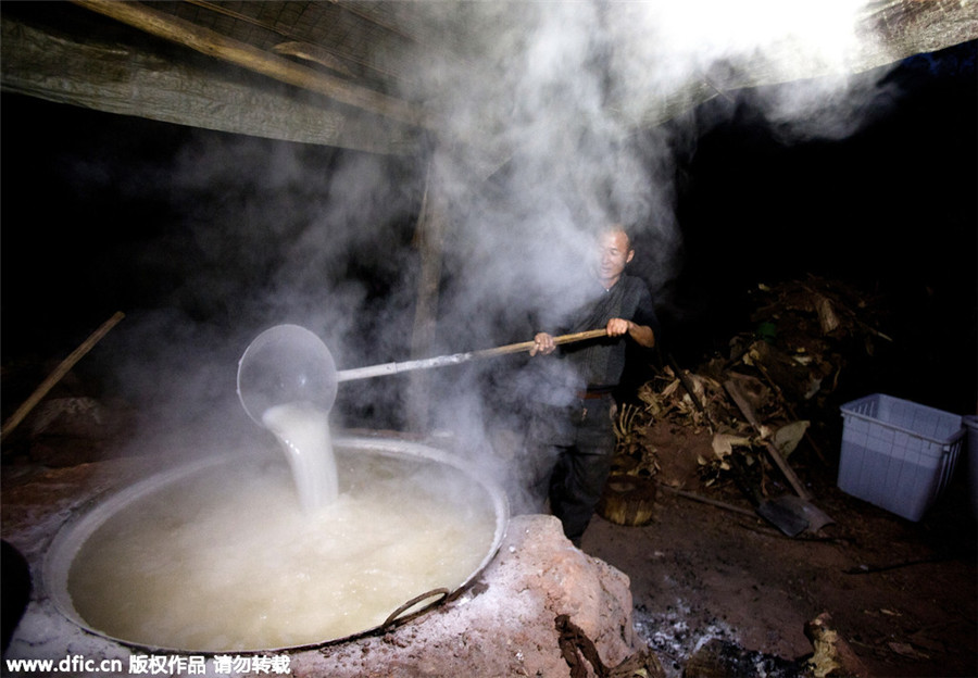 Village still practices 1,000-year-old technique of salt making