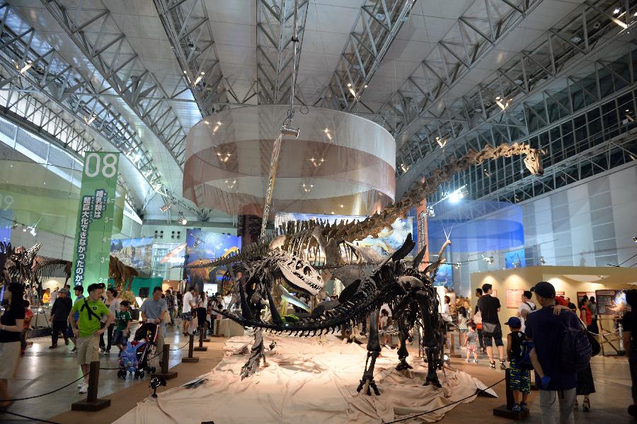 'Mega Dinosaur Exhibition 2015' ongoing in Japan's Chiba