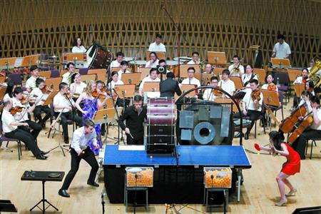 New concerto combines music, sport on Shanghai stage