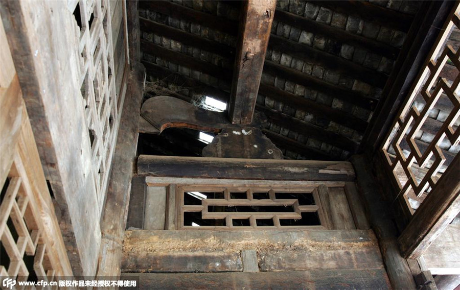House made of rare timber discovered in C China