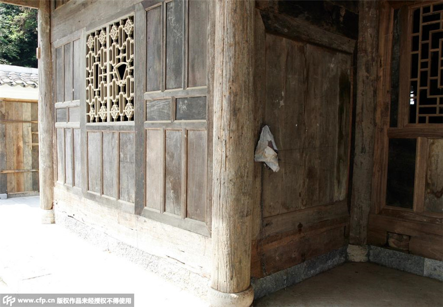 House made of rare timber discovered in C China