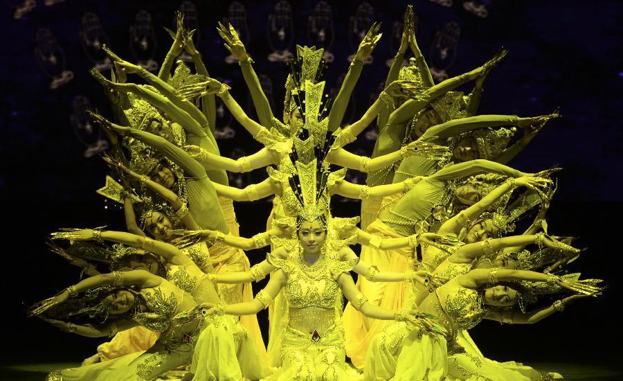 'Guanyin Buddha' performed in 4th China Xinjiang Int'l Dance Festival