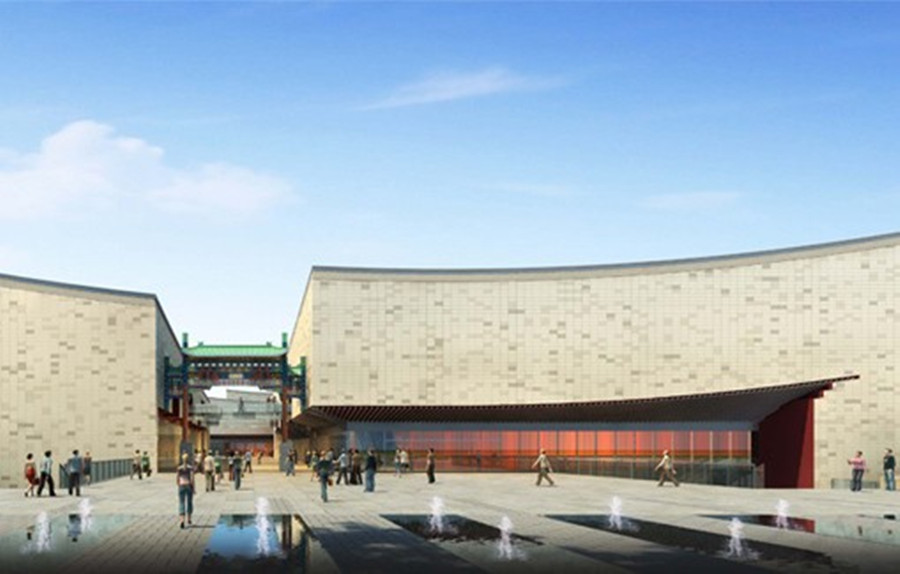 A glimpse of the upcoming Tianqiao Performing Arts Center