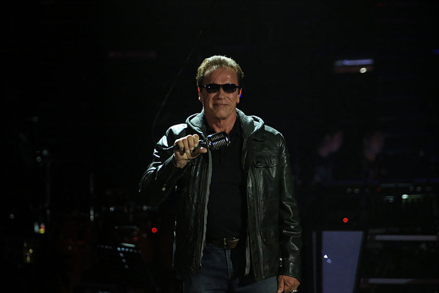 Arnold Schwarzenegger appears on popular Chinese talent show