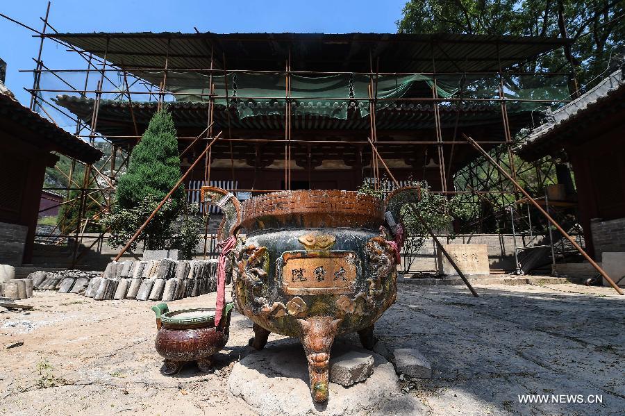 Over 2 mln invested for repair of Shanxi's Dayun Temple