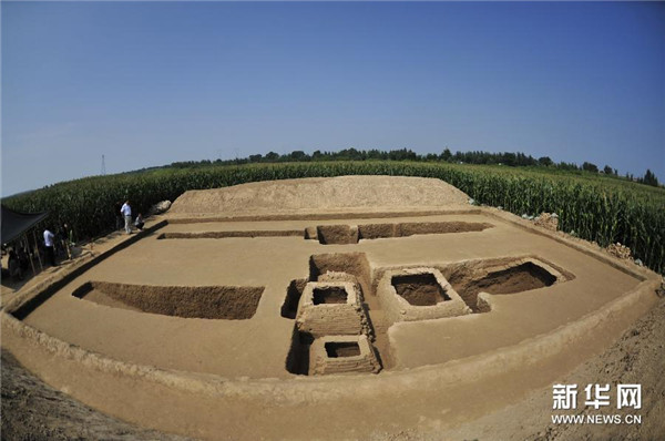 Tombs of Eastern Han excavated in N China's Hebei