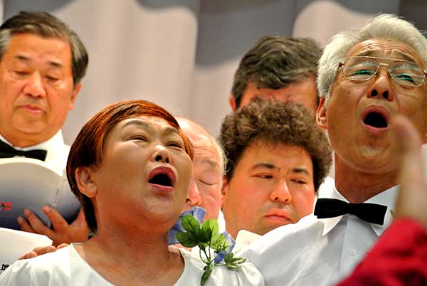 Japanese chorus to debut with message of peace
