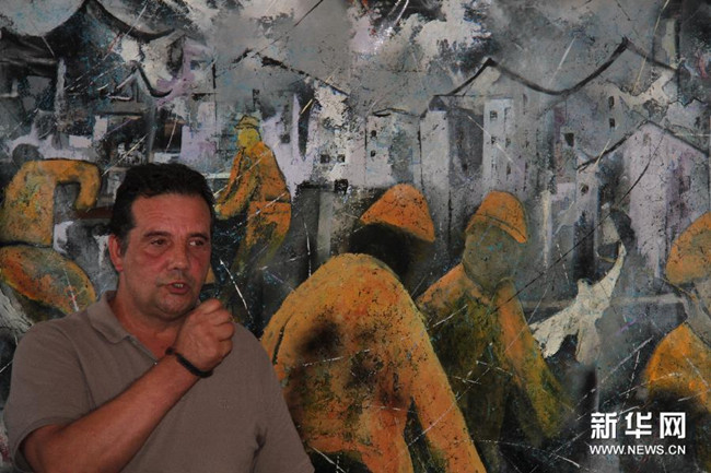 French artist pays homage to Nanjing Massacre victims