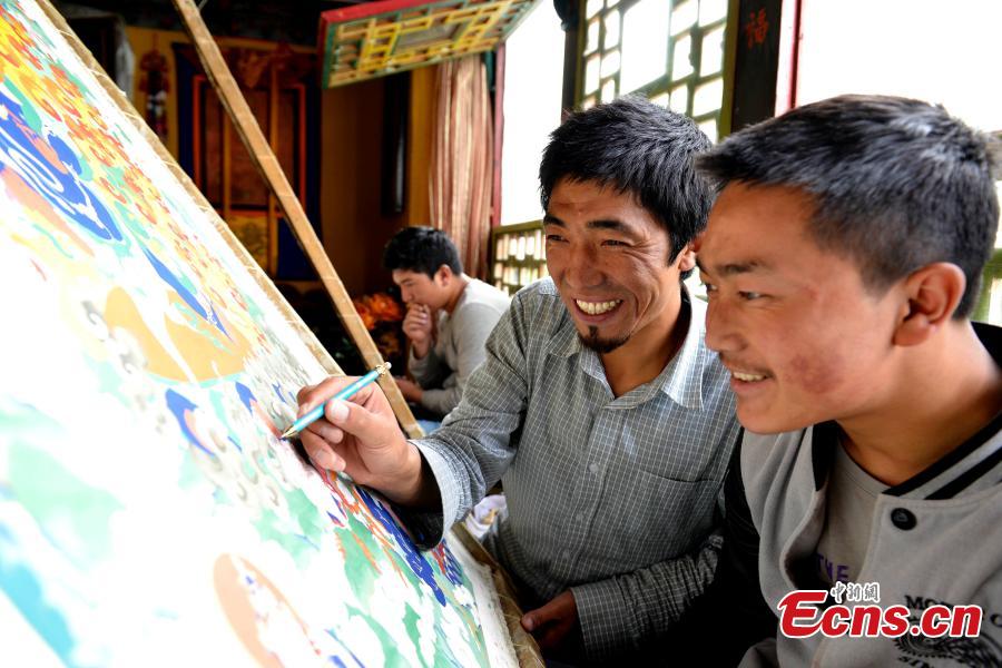A Tibetan artist's dream of keeping culture alive