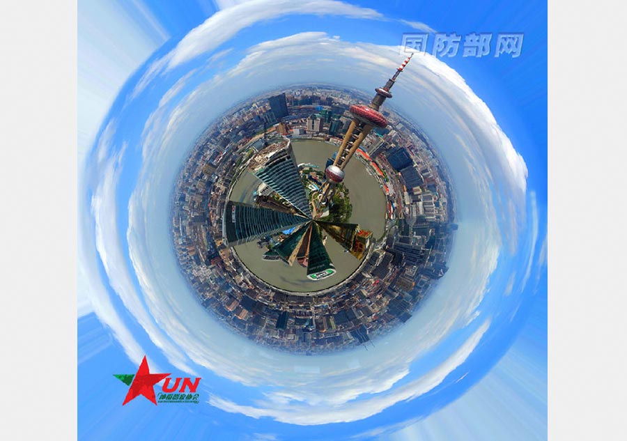 China in the eye of a retired paratrooper