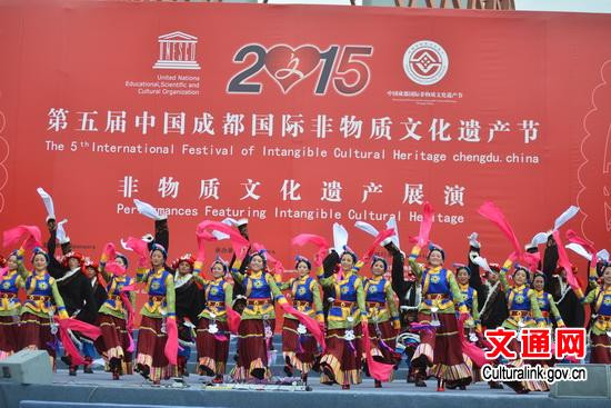 5th Int'l Festival of Intangible Cultural heritage held in Chengdu