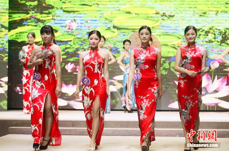 Miss Tourism Cultural World Competition shows beauty of cheongsam