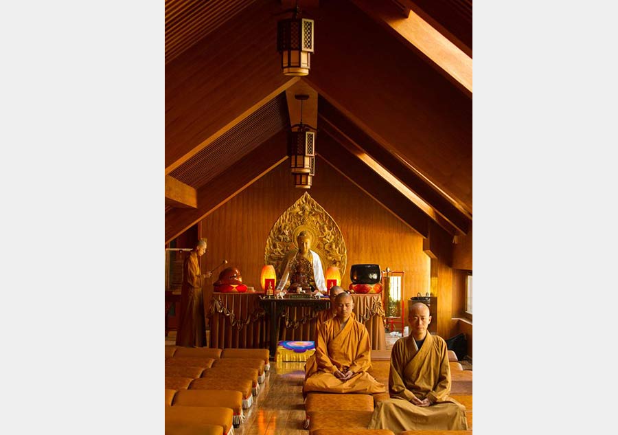 When ancient Buddhism meets modern technology