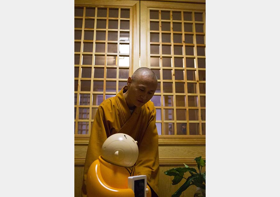 When ancient Buddhism meets modern technology