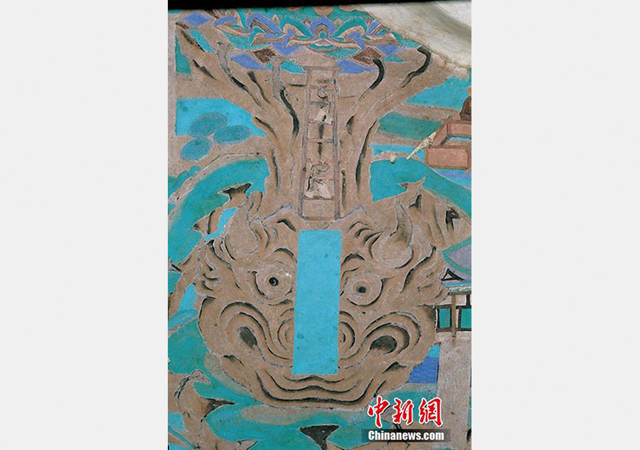 Double Ninth Festival presented in Dunhuang frescoes