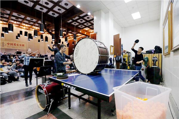 Ping-pong meets music in diplomatic tryst