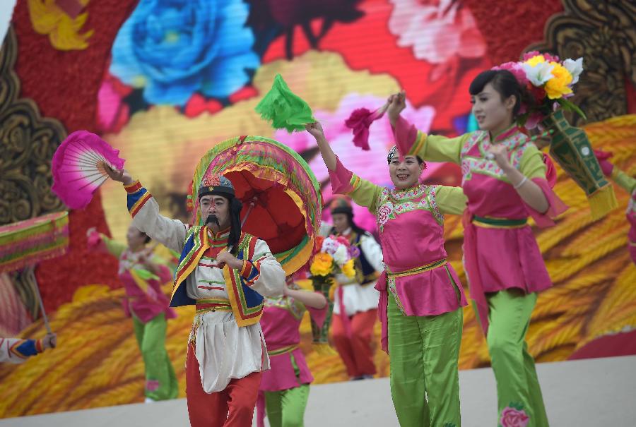 Rural culture and art expo opens in SW China