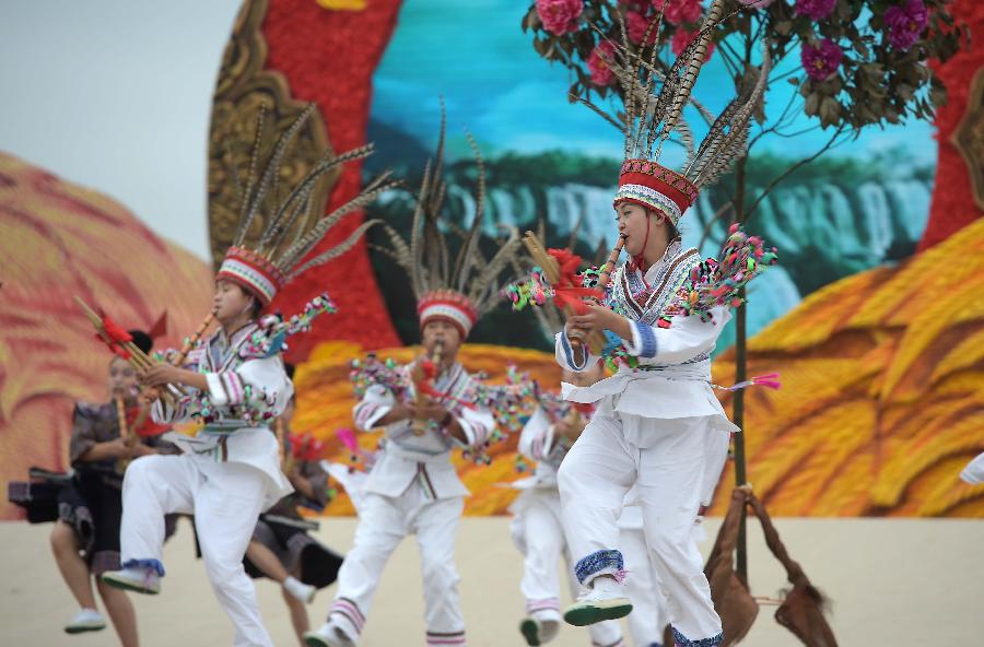 Rural culture and art expo opens in SW China