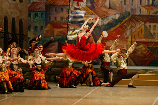 Paquita Gala by the stars of the Russian ballet
