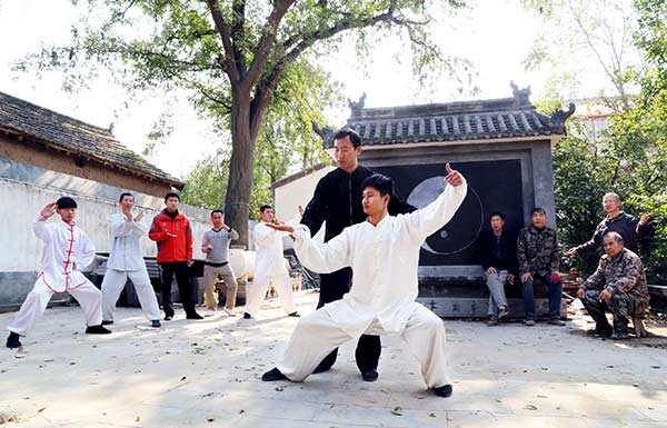 Tai chi changes the face of quaint, quiet farming village