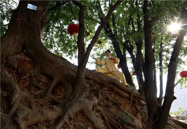 Tai chi changes the face of quaint, quiet farming village