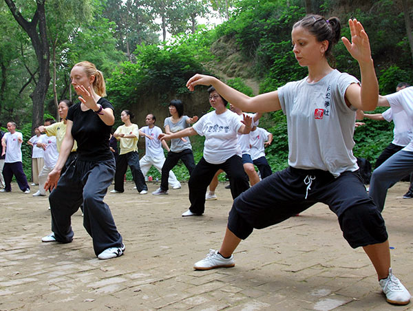 Tai chi changes the face of quaint, quiet farming village