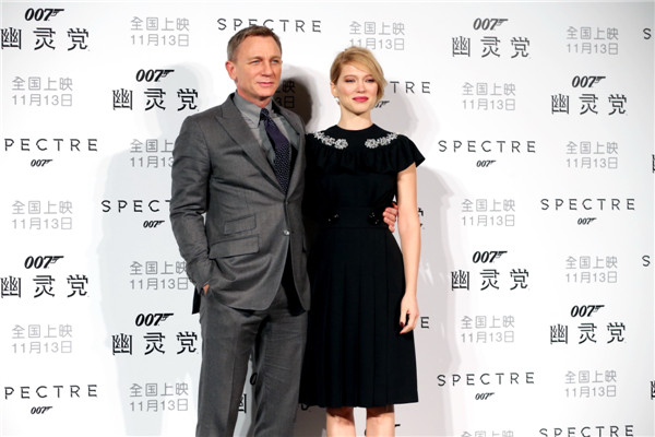 '007: Spectre' tops China's box office