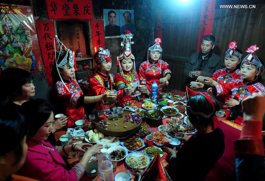 She ethnic people hold wedding ceremony in E China
