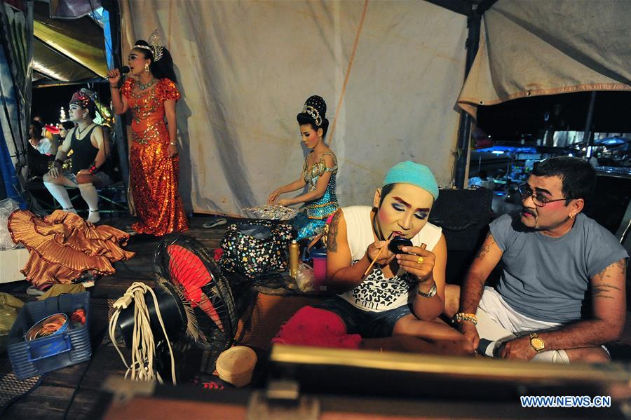Thai traditional opera performed in Bangkok