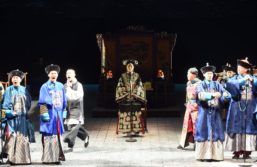 Drama <EM>Fayuansi</EM> performed at Tianqiao Performing Arts Center