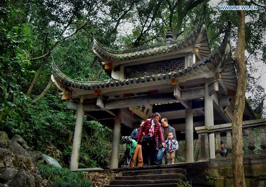 Famous pavilions in China