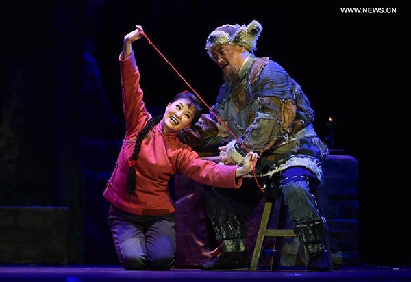 Chinese opera 'The White-haired Girl' goes 3D