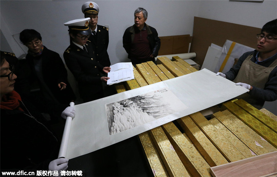 Nearly 100 masterpieces of Chinese painting and calligraphy return to Zhejiang