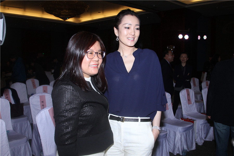 Gong Li center stage helping promote Chinese movies to west