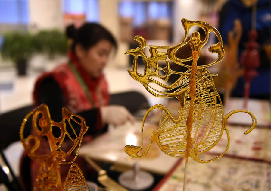 Intangible cultural heritage exhibition held in Shenyang