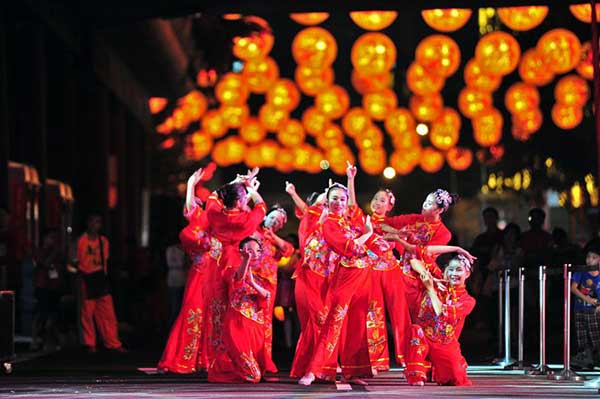Chinatown glows with paper lanterns as festivities begin