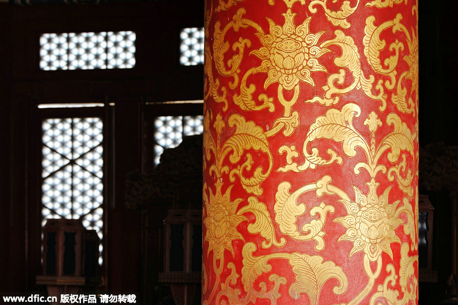 Bright Temple of Heaven shines in winter