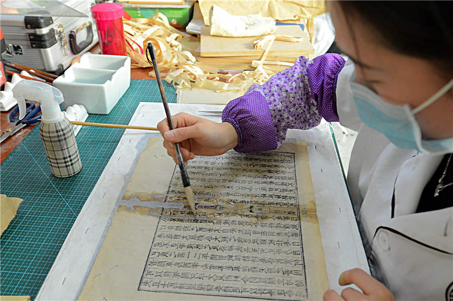 Book restoration helps preserve ancient civilizations