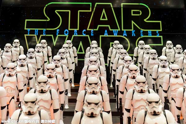 'Star Wars' continues to dominate China's box office