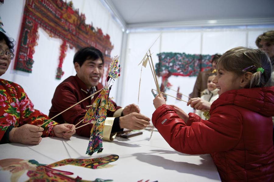 Temple fair held to mark coming Chinese New Year in Rome