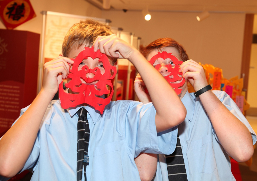 Australian school kids enjoy lunar New Year celebrations