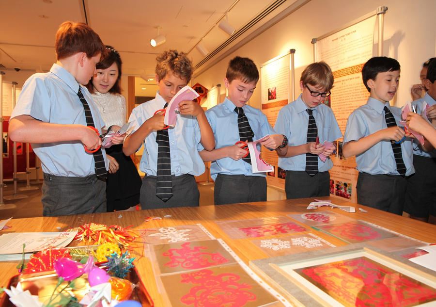 Australian school kids enjoy lunar New Year celebrations