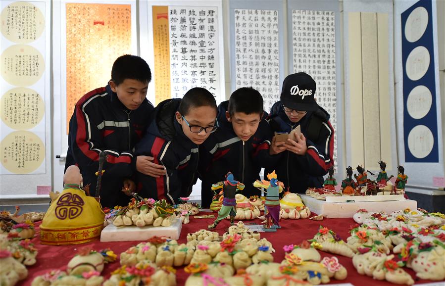 Exhibition held to celebrate upcoming Spring Festival China's Shanxi